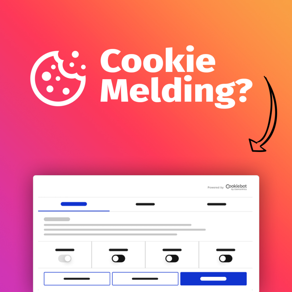 Is een cookiemelding verplicht?