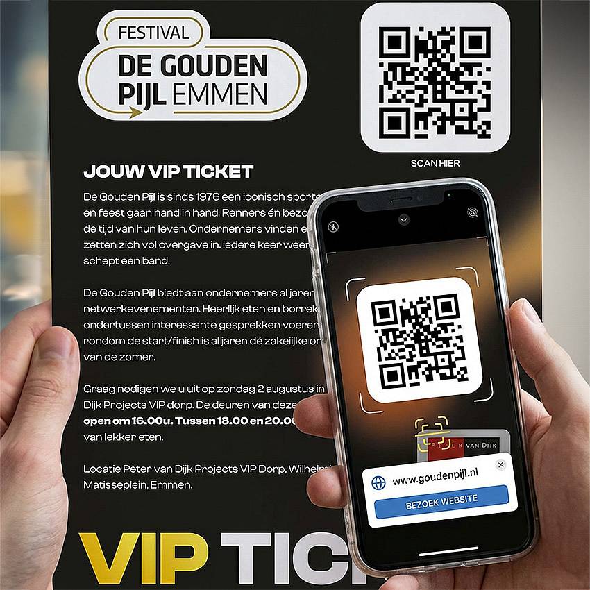 Ticketingsysteem voor Festival de Gouden Pijl