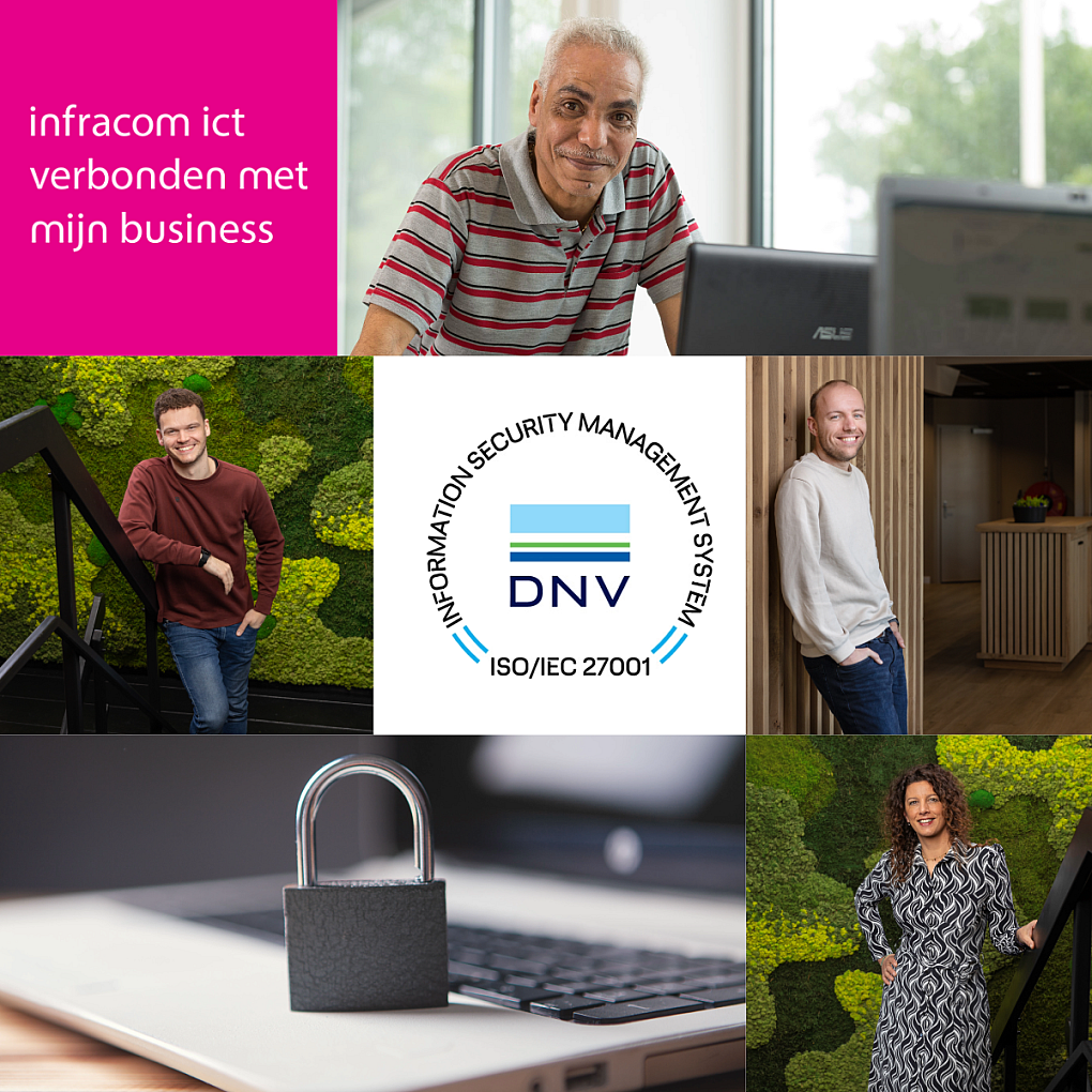 Proudly ISO 27001 certified again, now also for our web and software activities