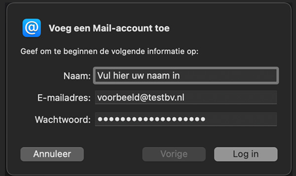 apple mail op mac 0s 5