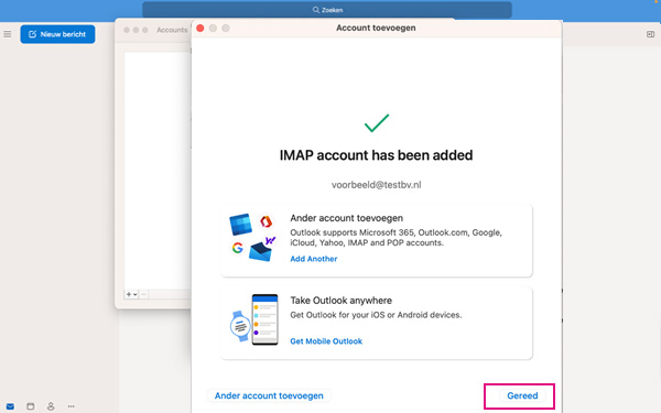 outlook op mac 10