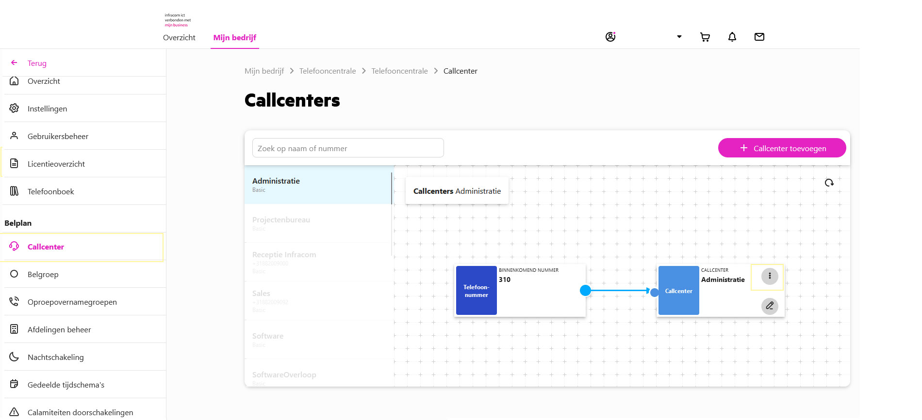 Onebase - agent toevoegen aan callcenter 03