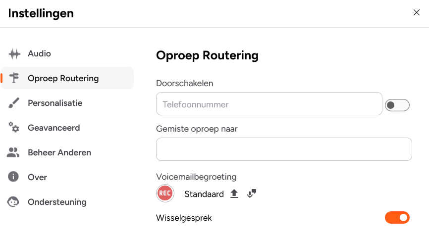 Xelion_Instellingen_oproep_routing