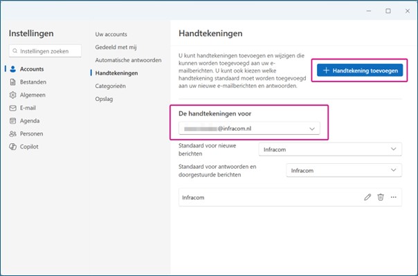 Handtekening wijzigen 02