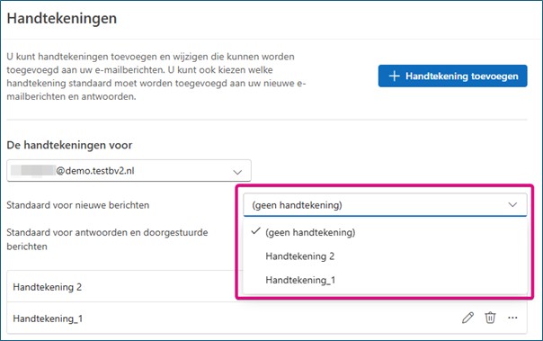 Handtekening wijzigen 05