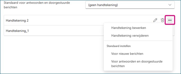 Handtekening wijzigen 06